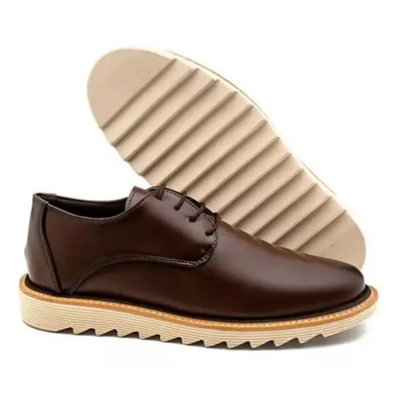 Sapato Casual Tratorado Confort Premium
