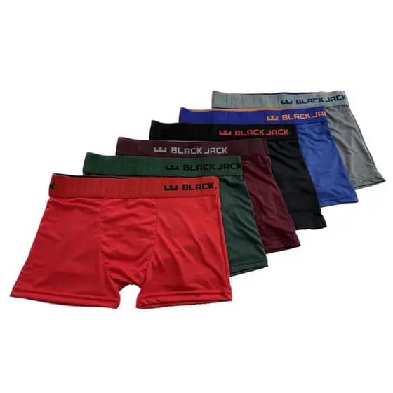 Kit 5 Cueca Boxer Plus Size Masculina Box Adulto Plus Size Tamanhos Variados