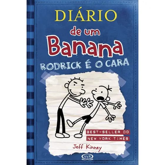 Livro - Diário de um banana 2: Rodrick é o cara - Capa Dura