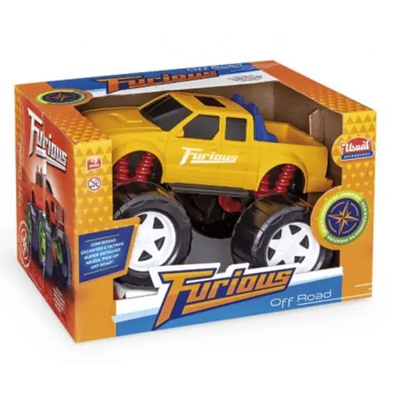 Caminhonete De Brinquedo Furious Pick-up Usual Brinquedos