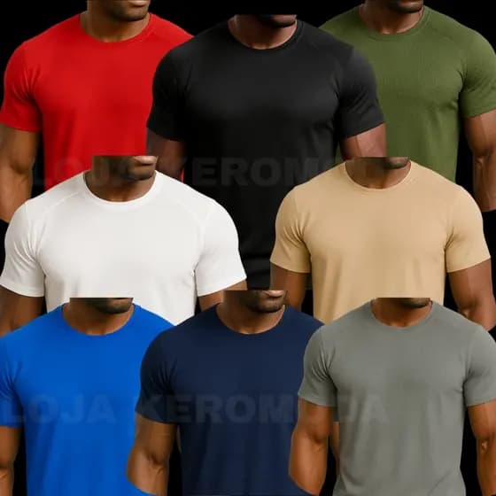 Camisa Dryfit Treino Academia Esportes Esportiva Exercícios Corrida