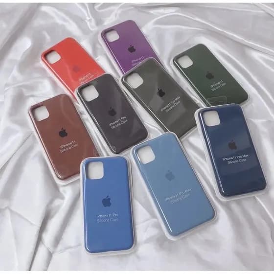 Capinha iPhone XR 11 12 13 14 Pro Max Capa Silicone Aveludado iPhone FY