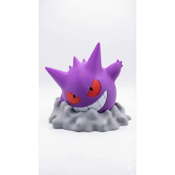 Suporte de Controle Gengar | Para PS5, PS4, Xbox, Pro Controller Nintendo Switch e outros genéricos.