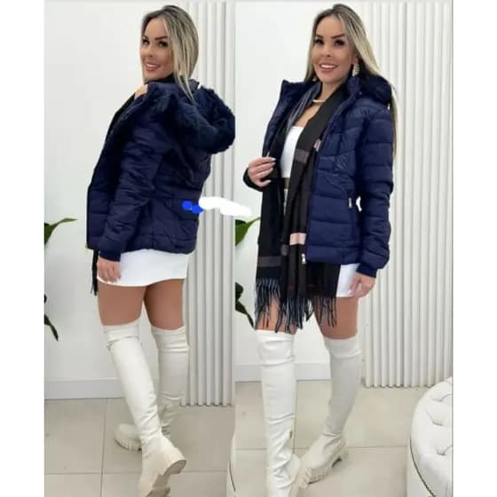 Jaqueta Microfibra Bobojaco Feminina forrada Pelucia mr