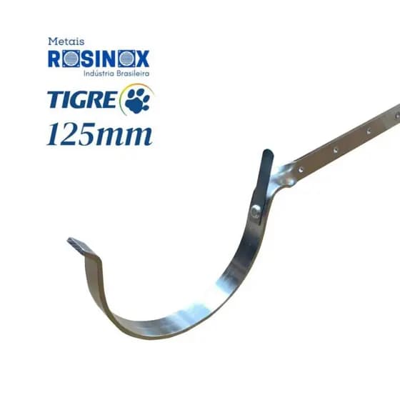 Suporte de Calha Torcido Rosinox Tigre Aquapluv DN125