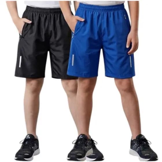 Kit 2 Bermudas Escolar Infantil Juvenil Uniforme Lazer Escola Promoção