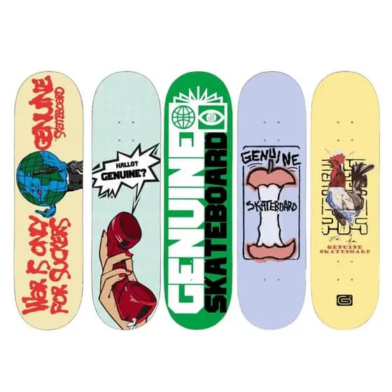 Shape de Skate Genuine 8.00 + Lixa Nacional Grátis