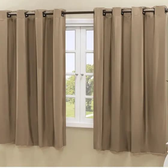 Cortina Blackout 2,20 x 1,40 em PVC 100% Veda e bloqueia Luz na Cor Preta Todos os Tamanhos Não acompanha Varão