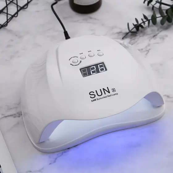 Cabine Sun X Led Uv Secadora Forte Unha Gel 54W Bivolt