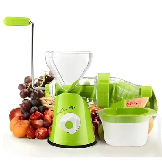Espremedor de Suco Manual para Cozinha – Frutas e Legumes + Jarra