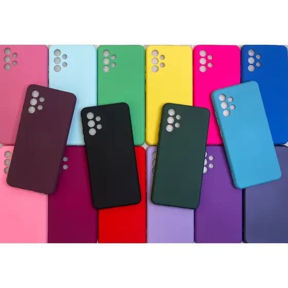 Capa Capinha Para Samsung A32 4G Silicone Aveludado Pelicula Case