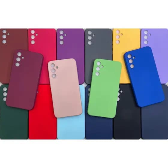 Capa Capinha Para Samsung A34 5G Silicone Aveludado Pelicula Case