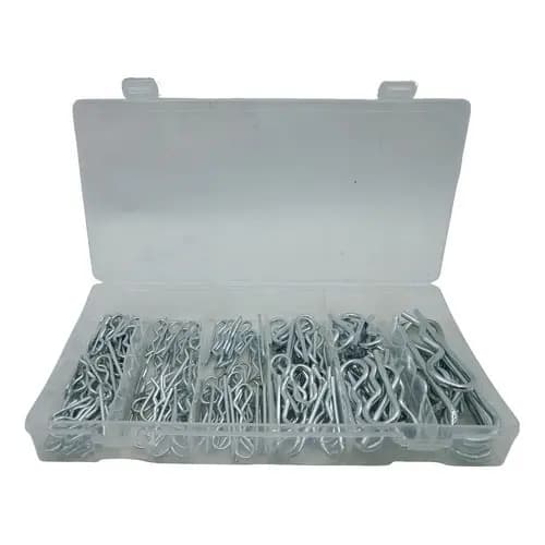 Kit Com 150 Contra Pino Trava R Para Engate Cupilha Reboque