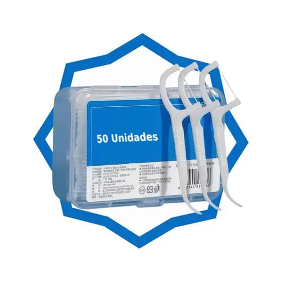 Fio Dental em Arco Ultra Fino - 50 un em 1 caixinha