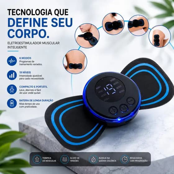Mini Massageador Elétrico Portátil ✨✨