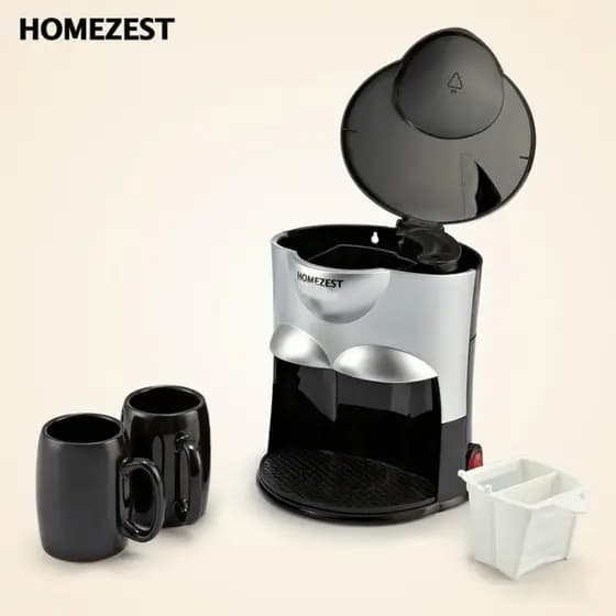 Cafeteira 2 Copos Homezest 300ml 110V