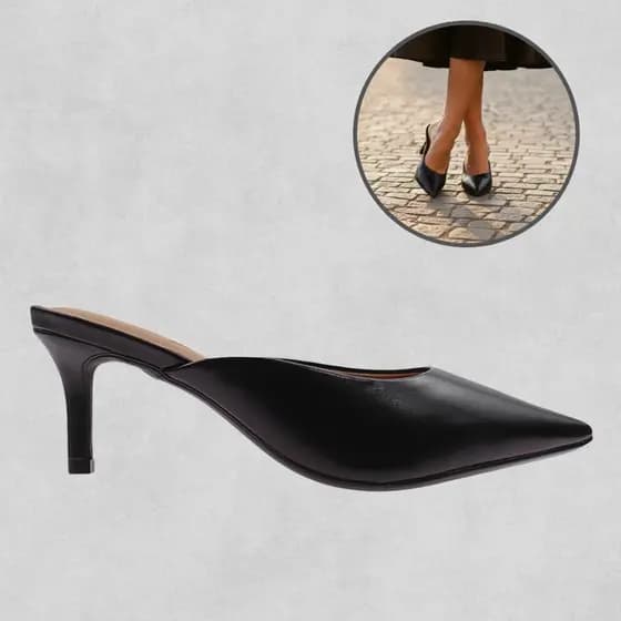 Scarpin Mule Feminino Vizzano