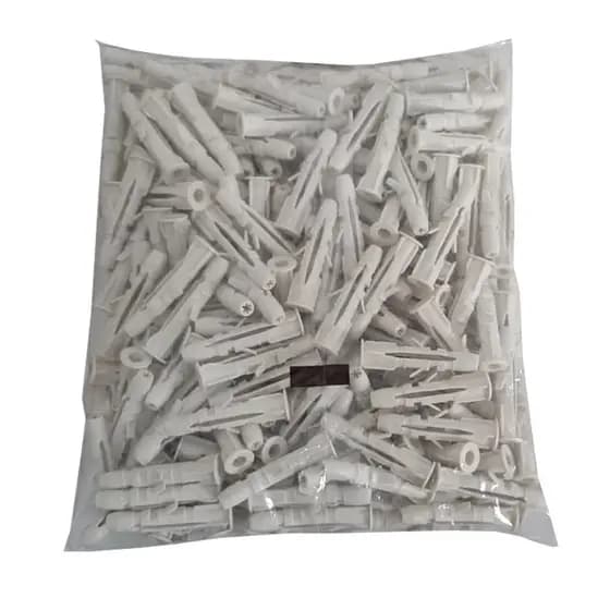 Bucha 6mm, 8mm e 10mm Para Tijolo Baiano, Bloquinho, parede oca e concreto