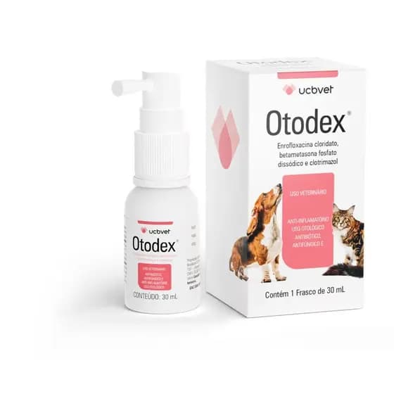 OTODEX 30 ML ANTIBIOTICO ANTIFÚNGICO ANTI-INFLAMATORIO