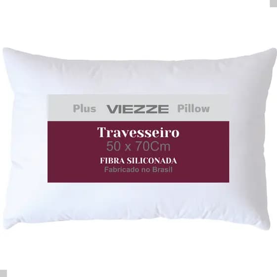 Travesseiro Select Conforto Antialérgico 70x50cm 100% Eco Pluma