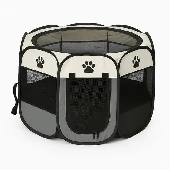 Cercado Casinha Portátil 60cm para Cachorros Conforto e Praticidade no Dia a Dia Petting Is Caring