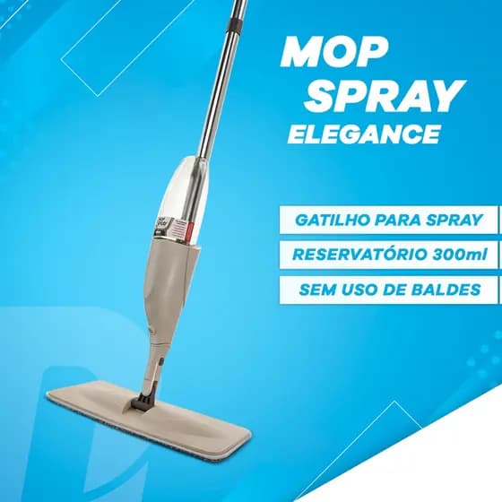 Rodo Mop Spray Elegance Com Reservatorio 300 ML Nobre