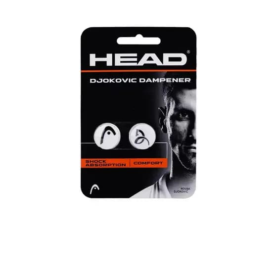 Antivibrador Head Djokovic 2 Unidades - Branco