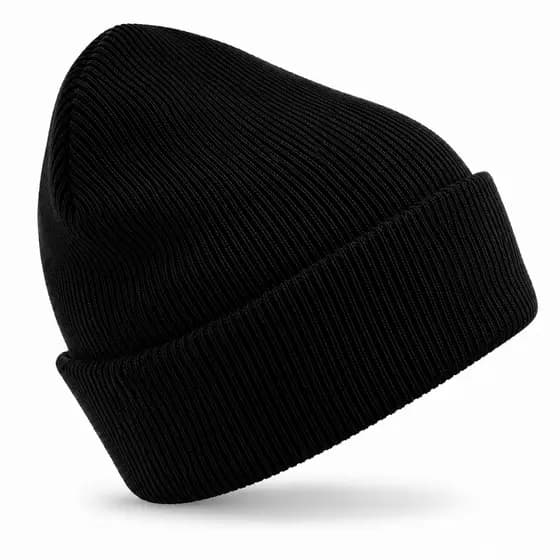 Touca Gorro De Inverno Unissex Preta Lisa Quente Confortável Masculina Feminina