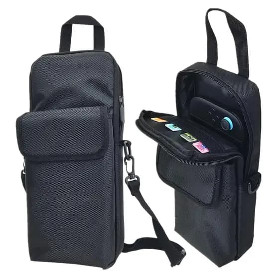 Bolsa de Transporte Universal com Alça de Ombro para Nintendo Switch 2/PS Portal/Steam Deck/ROG Ally/Legion Go