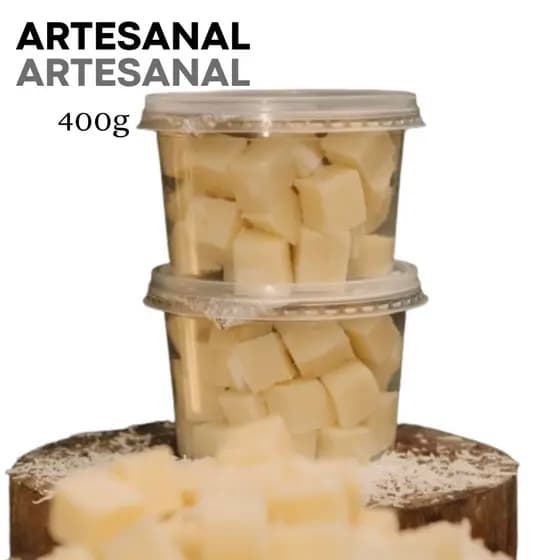 Doce de Leite Com Coco Caseiro Em Pedaço Tropical 400g
