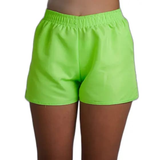 Kit Shortinho Liso Tactel Feminino Short Praia Academia Moda Conforto