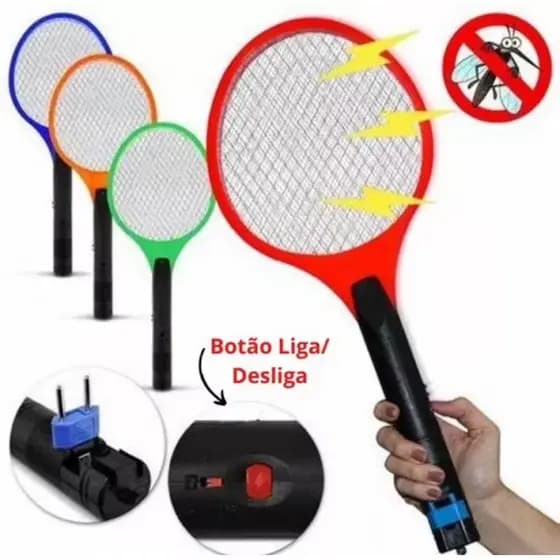 Raquete para mosquito e insetos