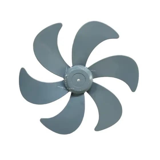 Hélice compatível p/ Ventilador Mondial Nv-45 Nv-75 Nv-06 Vt40 Vt41 Vt42 Vt43 Nvt42 Nv41 Nv61 V71 40cm Cinza