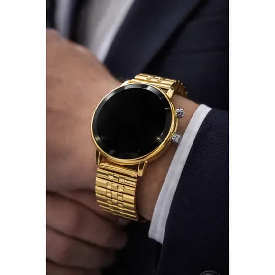 relógio led masculino preto pulseira de metal ajustável digital moderno,relógio digital moderno minimalista luxo,relógio