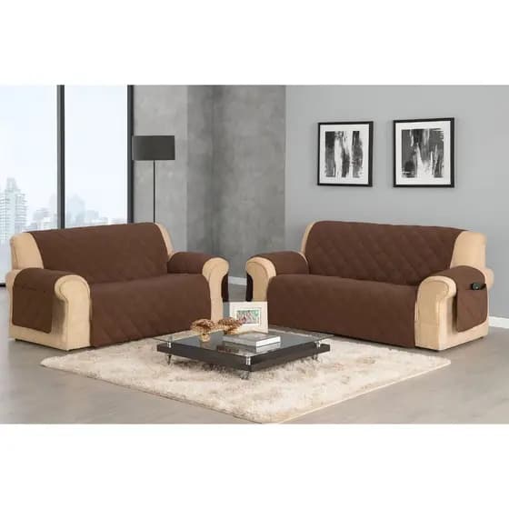 Kit Protetor P/ Sofá 3 E 2 Lugares Matelado