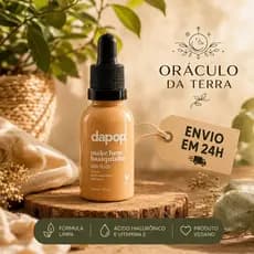 Base Líquida Dapop Make Bem Basiquinha Oil Free Ácido Hialurônico + Vitamina E Alta Cobertura
