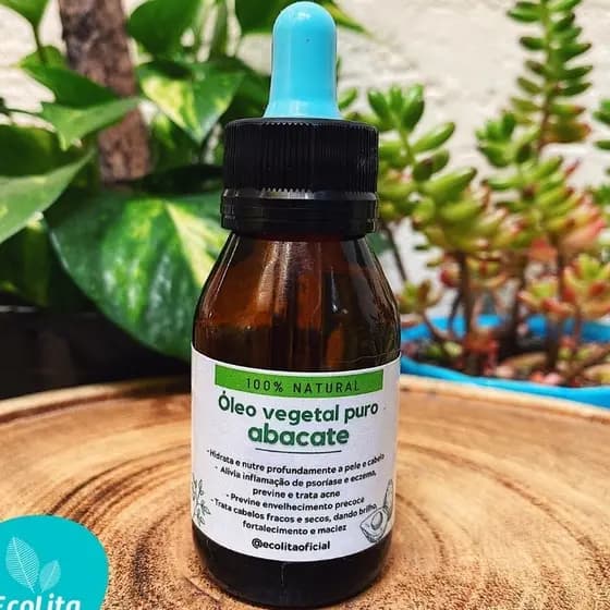 Óleo Vegetal De Abacate | 100% Natural | Multifuncional