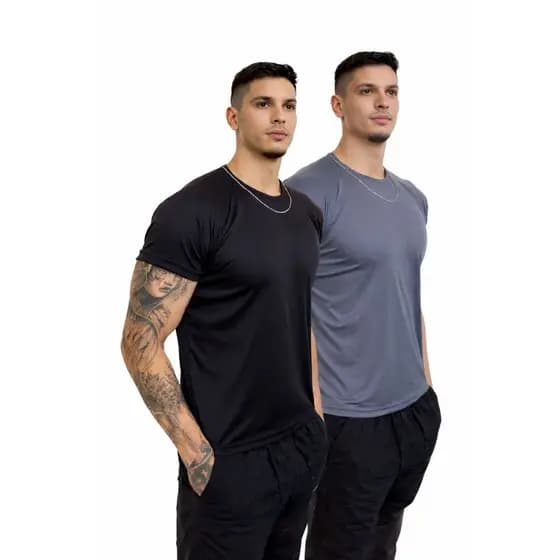 Camisa Dry Fit Masculina Furadinha Anti Suor Esporte Treino Academia Secagem Rápida