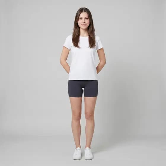 Shortinho Feminino Academia UV50 Poliamida Lastan 2 Patra