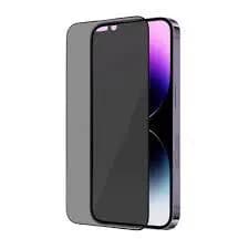 Pelicula Privacidade Ceramica Fosca 9D Apple iPhone 15 Tela 6.1" Hydrogel Privativa Matte