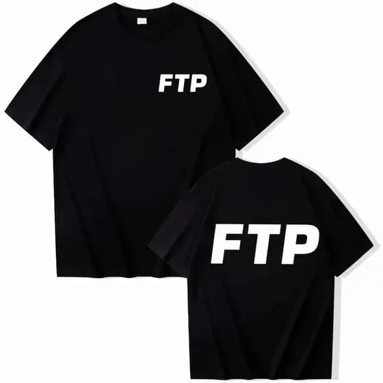 Roupas Masculinas De Verão Suicideboy Ftp Camiseta Masculina Harajuku Rap Música Streetwear Tee