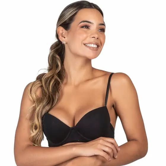 Sutiã TOP Conforto em Viscose com Toque de Algodão uso Diário Sutia Feminino Sutiã com bojo.