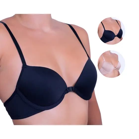 Kit Com 2 Sutiãs Nadador Com Bojo Microfibra Uso Diário Sutiã Feminino
