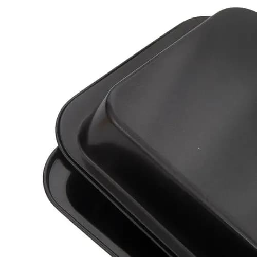 Assadeira Retangular Antiaderente Grande Capacidade Multiuso Cozinha Durable Facil Limpeza