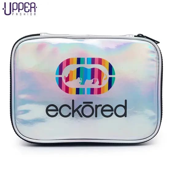 Estojo Necessaire Holográfico Escolar Feminino Grande