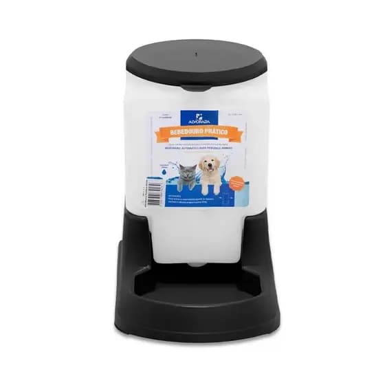 Bebedouro Automático 3 Litros Cães E Gatos Prático Alvorada