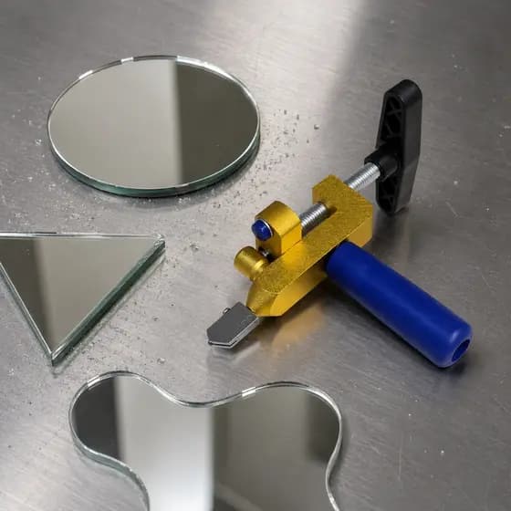 Cortador De Vidro 3-15 MM Telha Cerâmica Porcelanato 2 Em 1 Abridor Quebrador Preciso Rolo De Corte