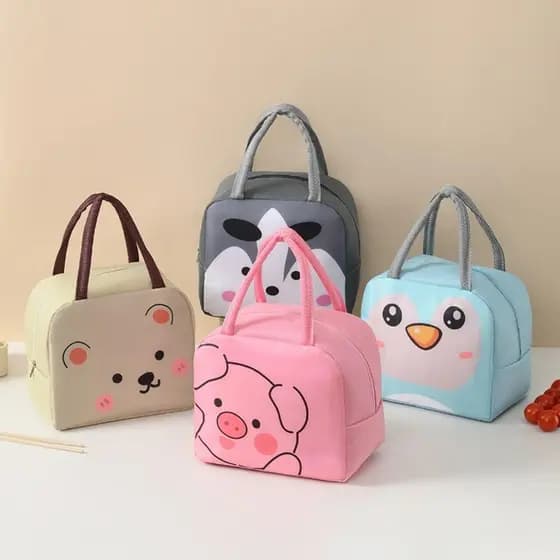 Lancheira Bolsa Termica Infantil Viagem Escolar Marmita Mamadeira Desenho