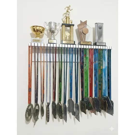 Porta Medalhas e Troféus P\ 30 Medalhas