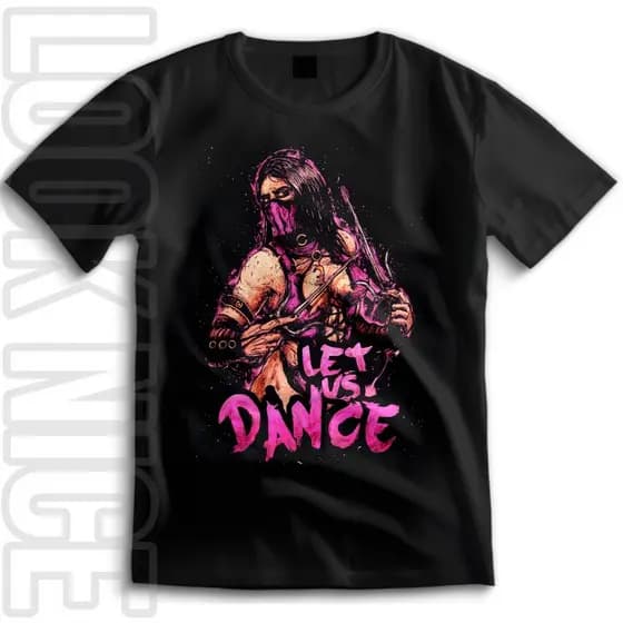 Camiseta Mortal Kombat Mileena 100% Algodão Camisa Estampada Unissex - 1205